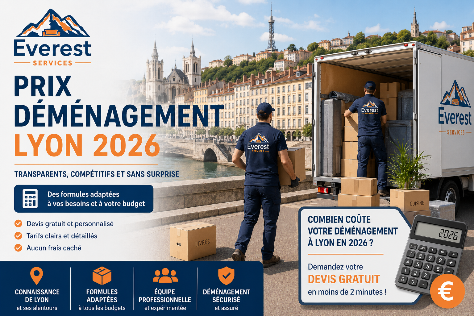 prix déménagement Lyon 2026