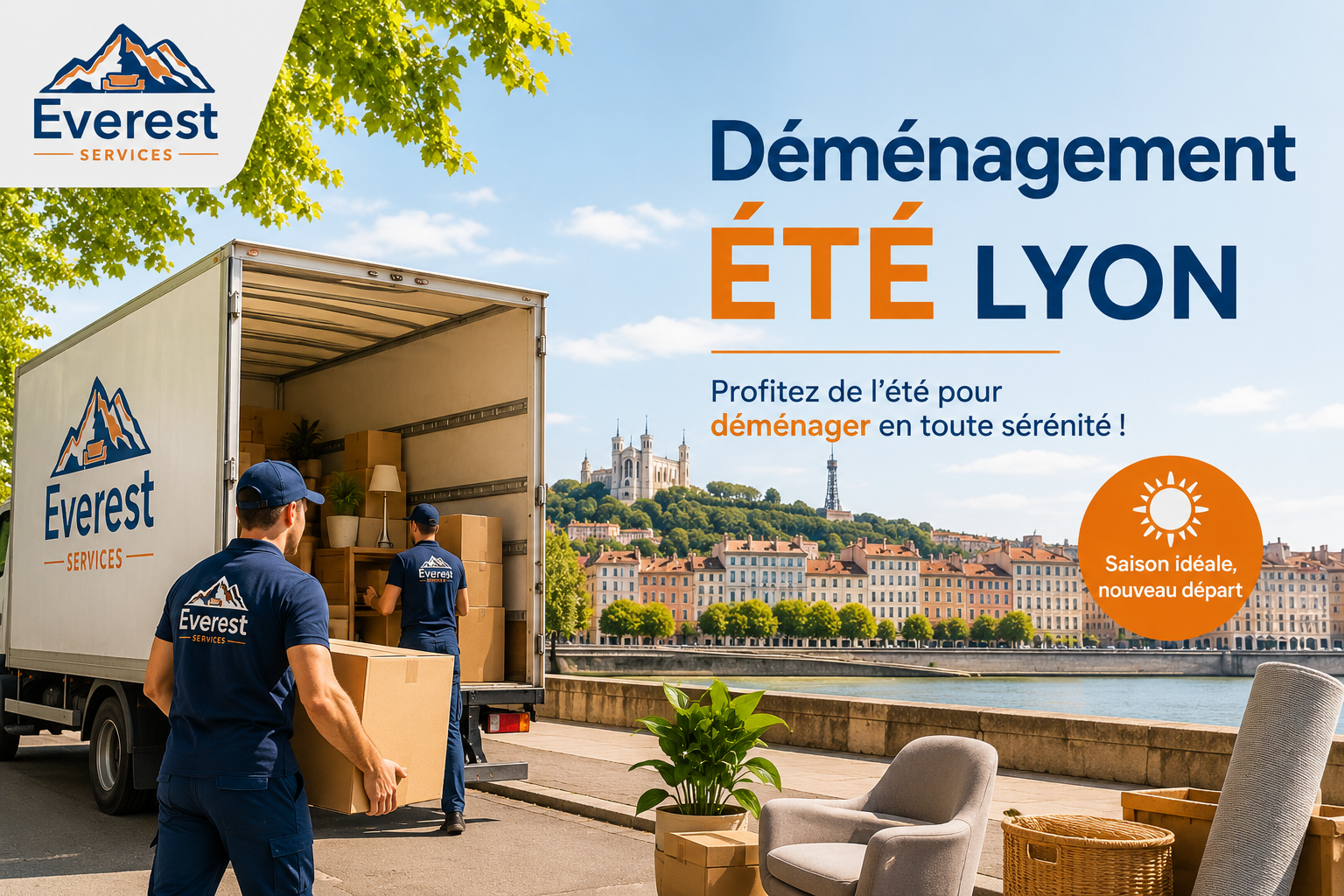 déménagement été Lyon